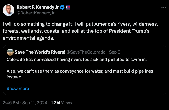 Rivers face an array of threats